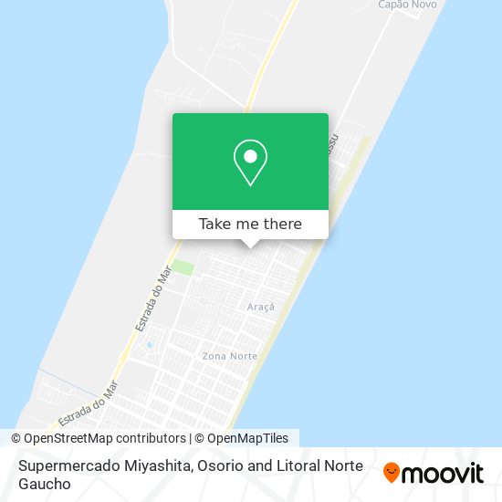 Supermercado Miyashita map