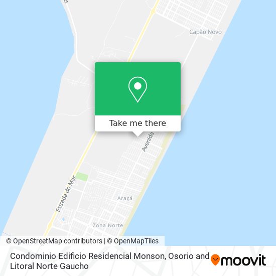 Condominio Edificio Residencial Monson map
