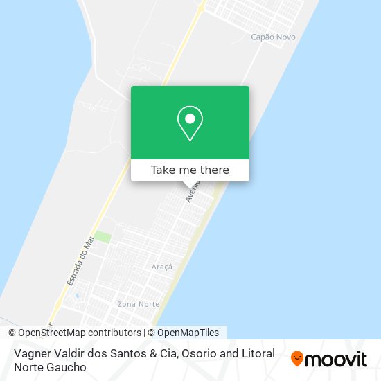 Vagner Valdir dos Santos & Cia map