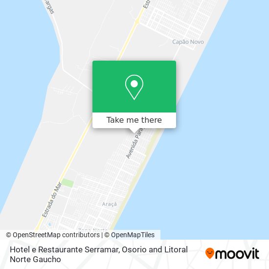 Hotel e Restaurante Serramar map