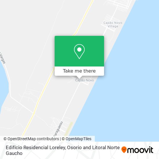 Edifício Residencial Loreley map