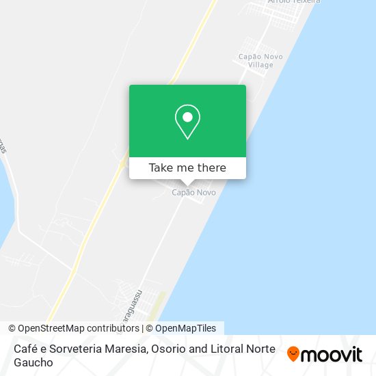 Café e Sorveteria Maresia map