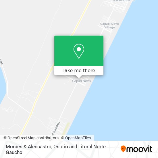 Moraes & Alencastro map