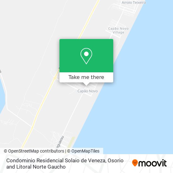 Condominio Residencial Solaio de Veneza map