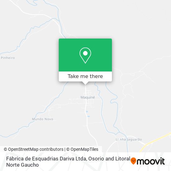 Fábrica de Esquadrias Dariva Ltda map