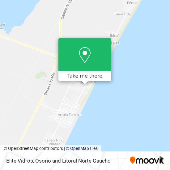 Elite Vidros map