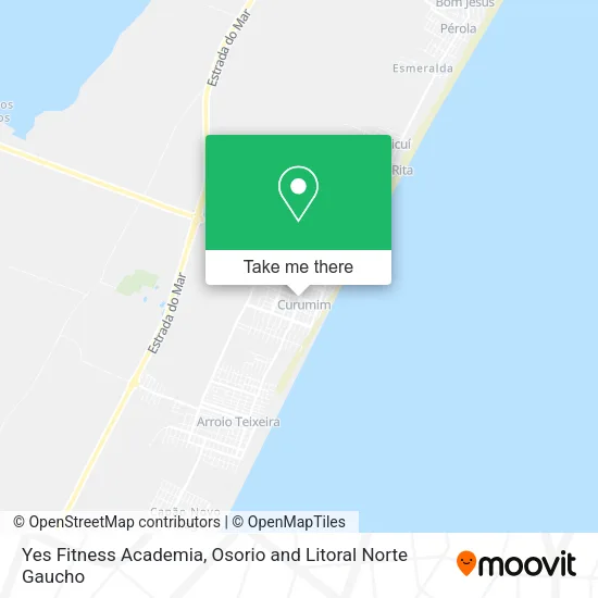 Yes Fitness Academia map