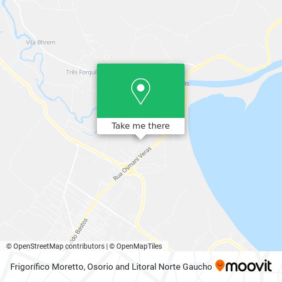Frigorífico Moretto map