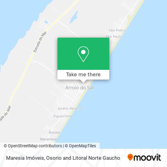 Maresia Imóveis map