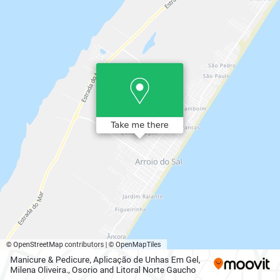 Mapa Manicure & Pedicure, Aplicação de Unhas Em Gel, Milena Oliveira.