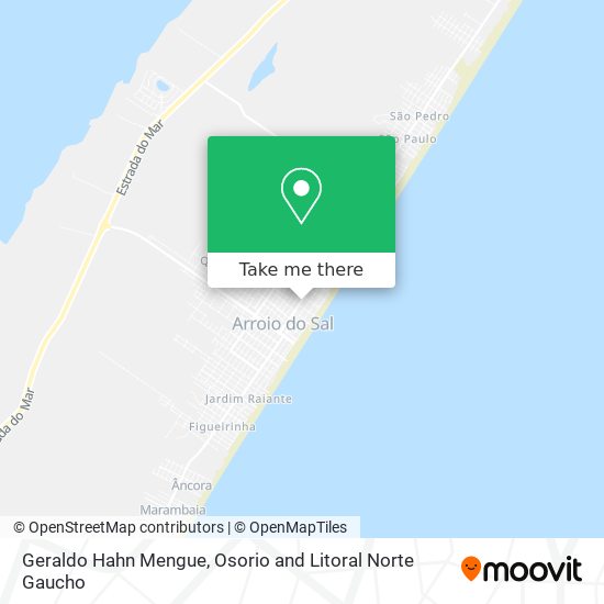 Geraldo Hahn Mengue map