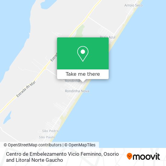 Centro de Embelezamento Vicio Feminino map