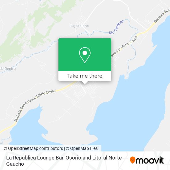 La Republica Lounge Bar map