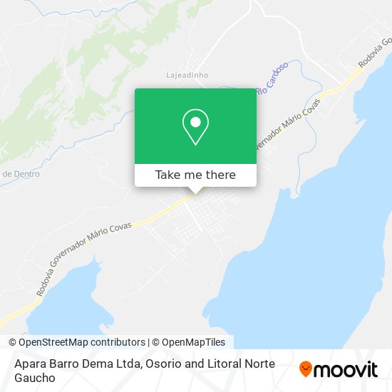 Apara Barro Dema Ltda map