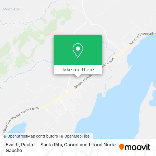 Evaldt, Paulo L - Santa Rita map