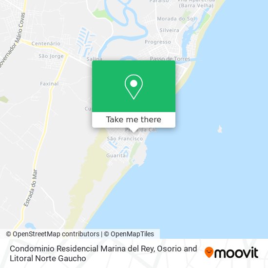 Condominio Residencial Marina del Rey map