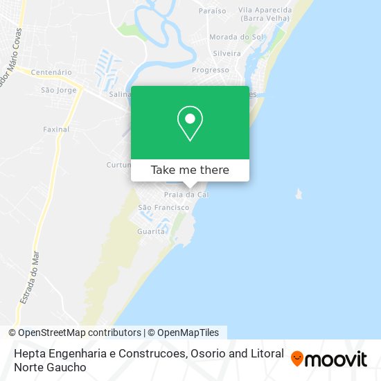 Hepta Engenharia e Construcoes map