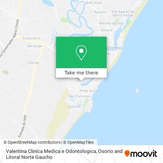 Valentina Clinica Medica e Odontologica map