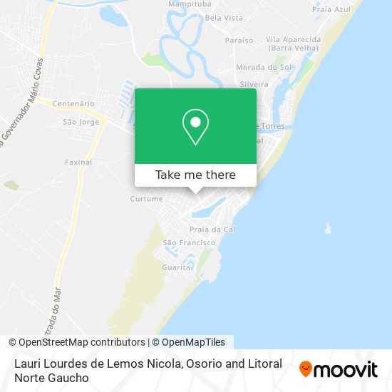 Lauri Lourdes de Lemos Nicola map