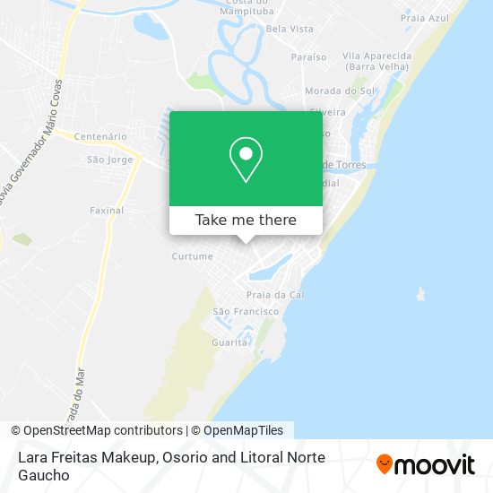 Lara Freitas Makeup map
