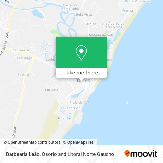 Barbearia Leão map