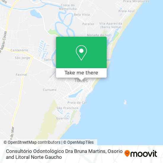 Consultório Odontológico Dra Bruna Martins map