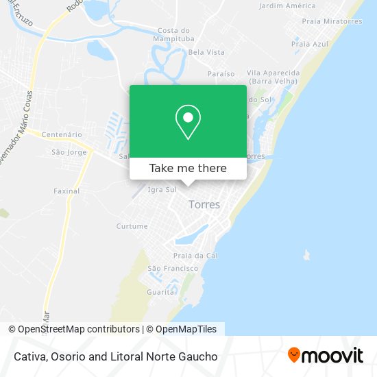 Cativa map