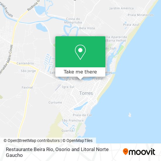 Restaurante Beira Rio map