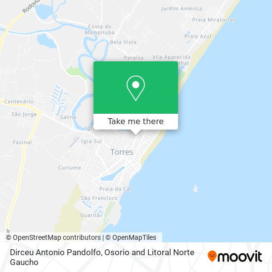 Dirceu Antonio Pandolfo map