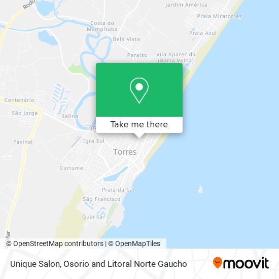 Unique Salon map