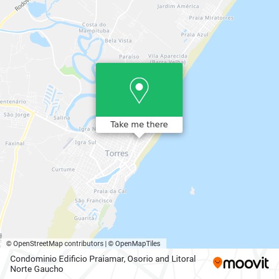 Condominio Edificio Praiamar map