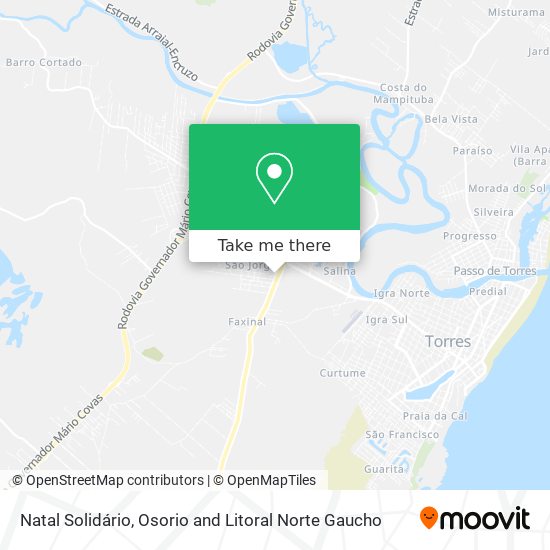 Natal Solidário map