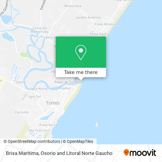 Brisa Maritima map