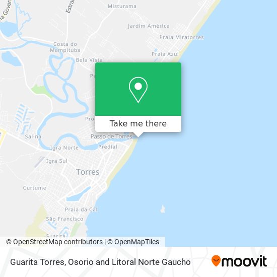Guarita Torres map