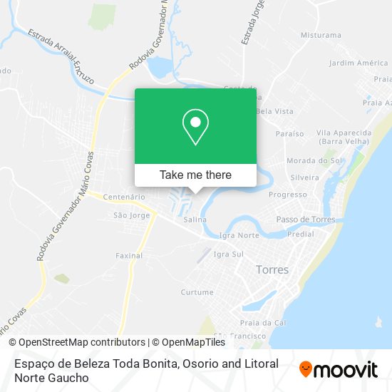 Espaço de Beleza Toda Bonita map
