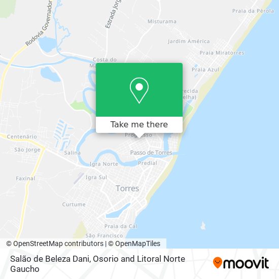 Salão de Beleza Dani map