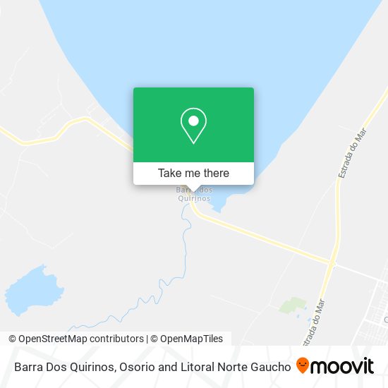 Barra Dos Quirinos map