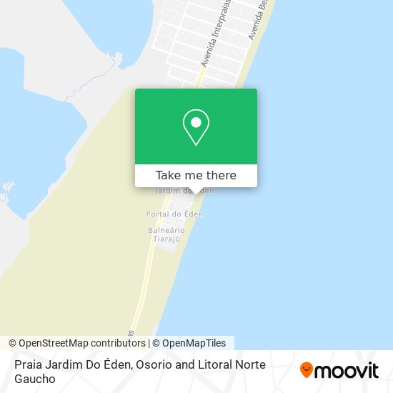 Praia Jardim Do Éden map