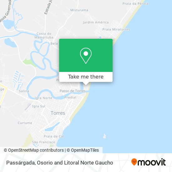 Passárgada map