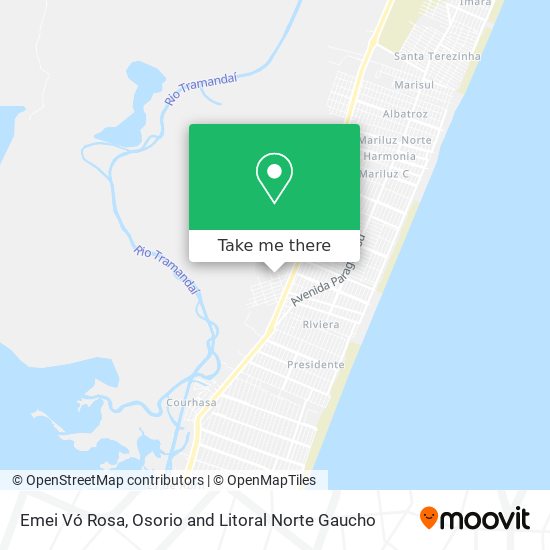 Emei Vó Rosa map