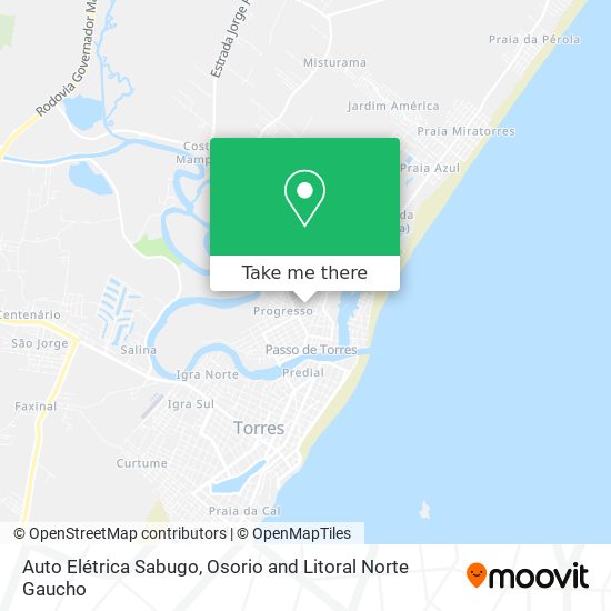 Auto Elétrica Sabugo map
