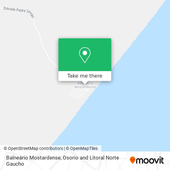Balneário Mostardense map