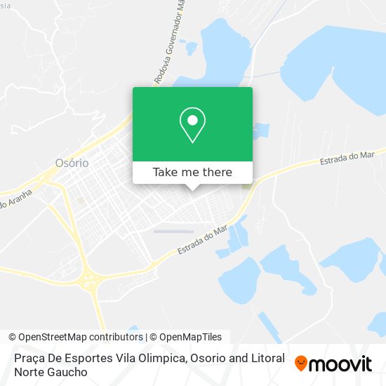 Praça De Esportes Vila Olimpica map