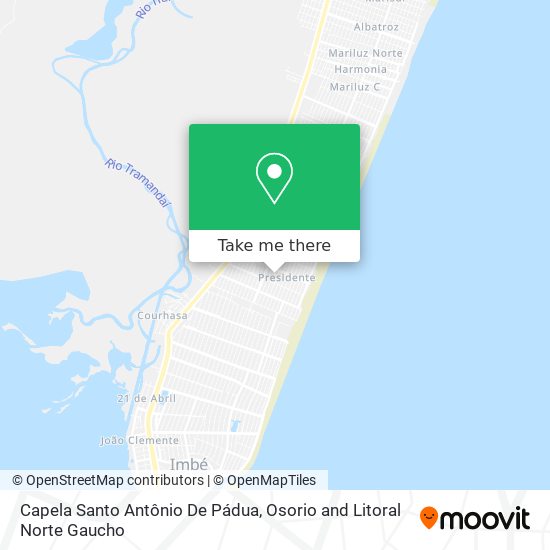 Capela Santo Antônio De Pádua map
