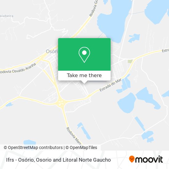 Ifrs - Osório map