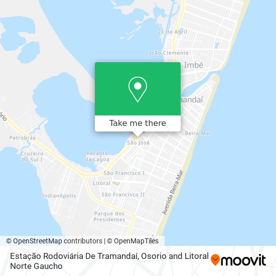 Estação Rodoviária De Tramandaí map
