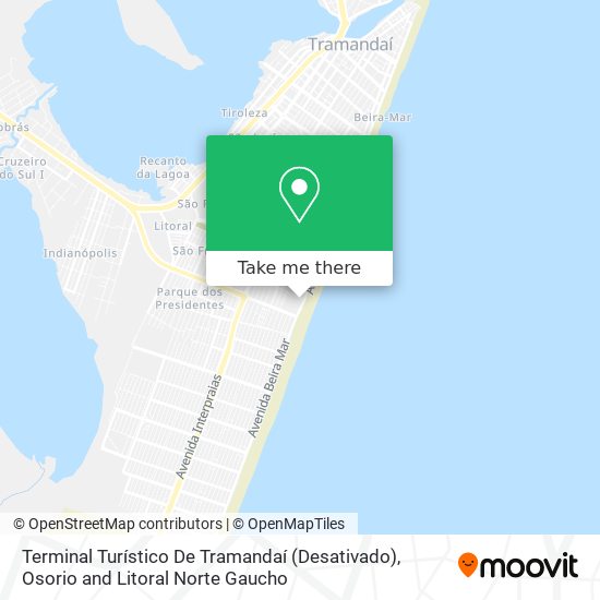 Terminal Turístico De Tramandaí (Desativado) map