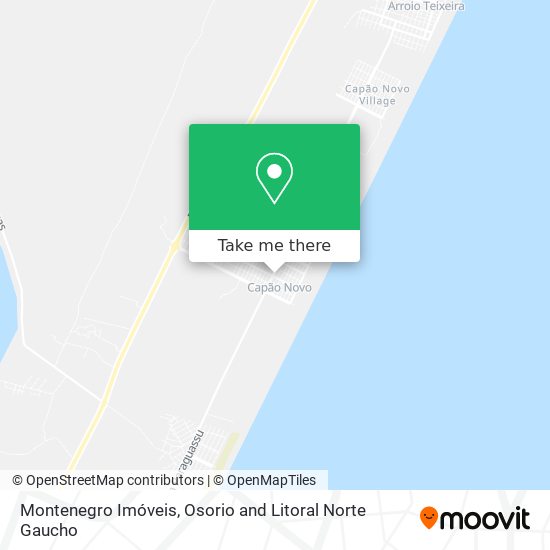 Montenegro Imóveis map