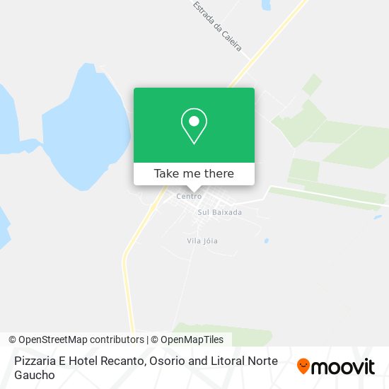 Pizzaria E Hotel Recanto map