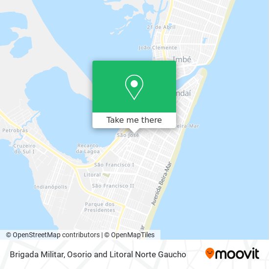Brigada Militar map
